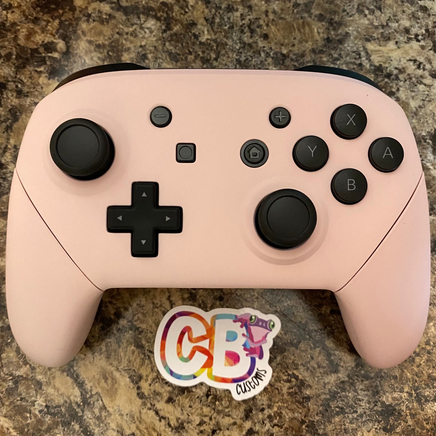 Sakura Pink Pro Controller - Custom Nintendo Switch Pro Controller