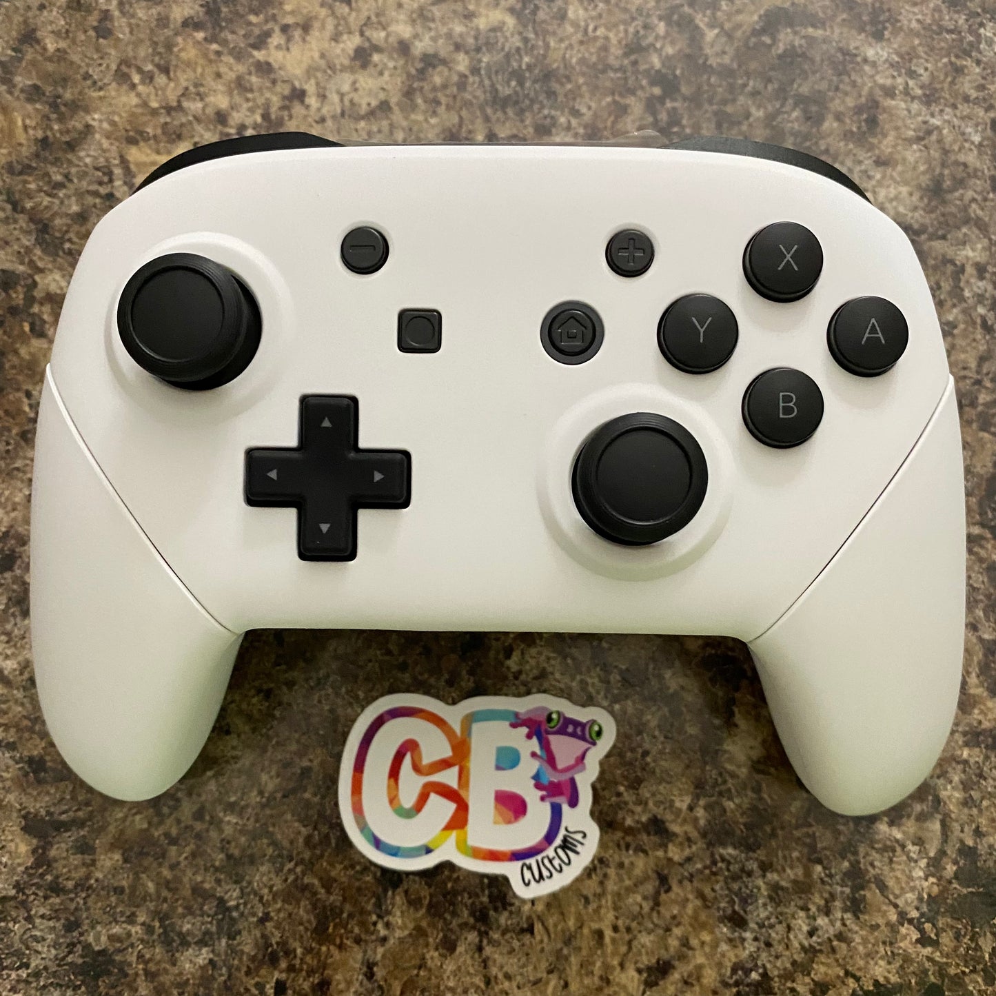 White Pro Controller - Custom Nintendo Switch Pro Controller