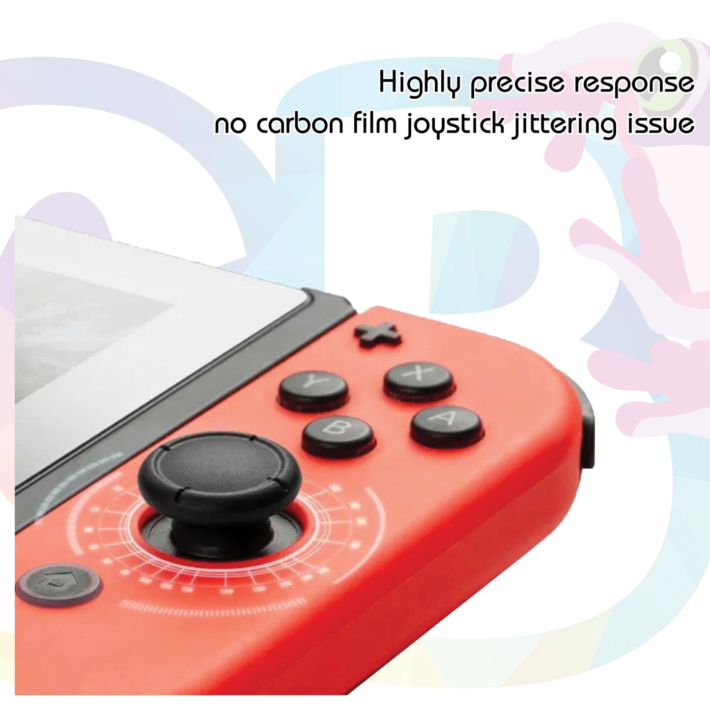 NO-DRIFT Stick Upgrade! Gulikit Hall Effect Joysticks, Avoid Joy-Con Lag, Anti Drift Electromagnetic Analog Stick for Nintedo Switch Joycon