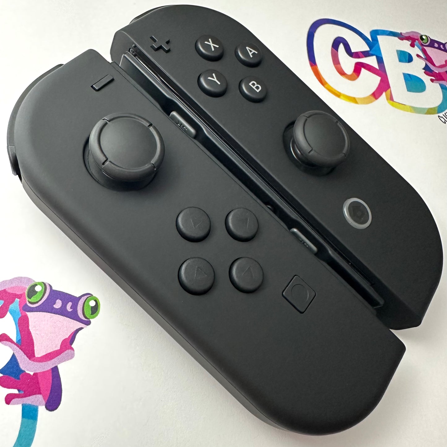 Black Joy-Cons - Custom Nintendo Switch Joy-cons Controllers