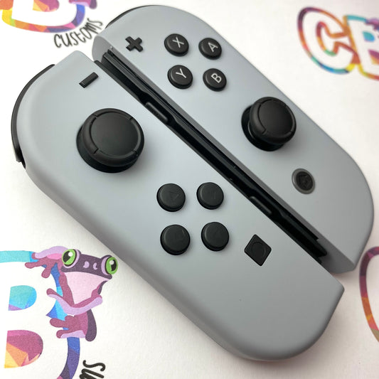 New Hope Gray Joy-Cons - Custom Nintendo Switch Joycon Controllers